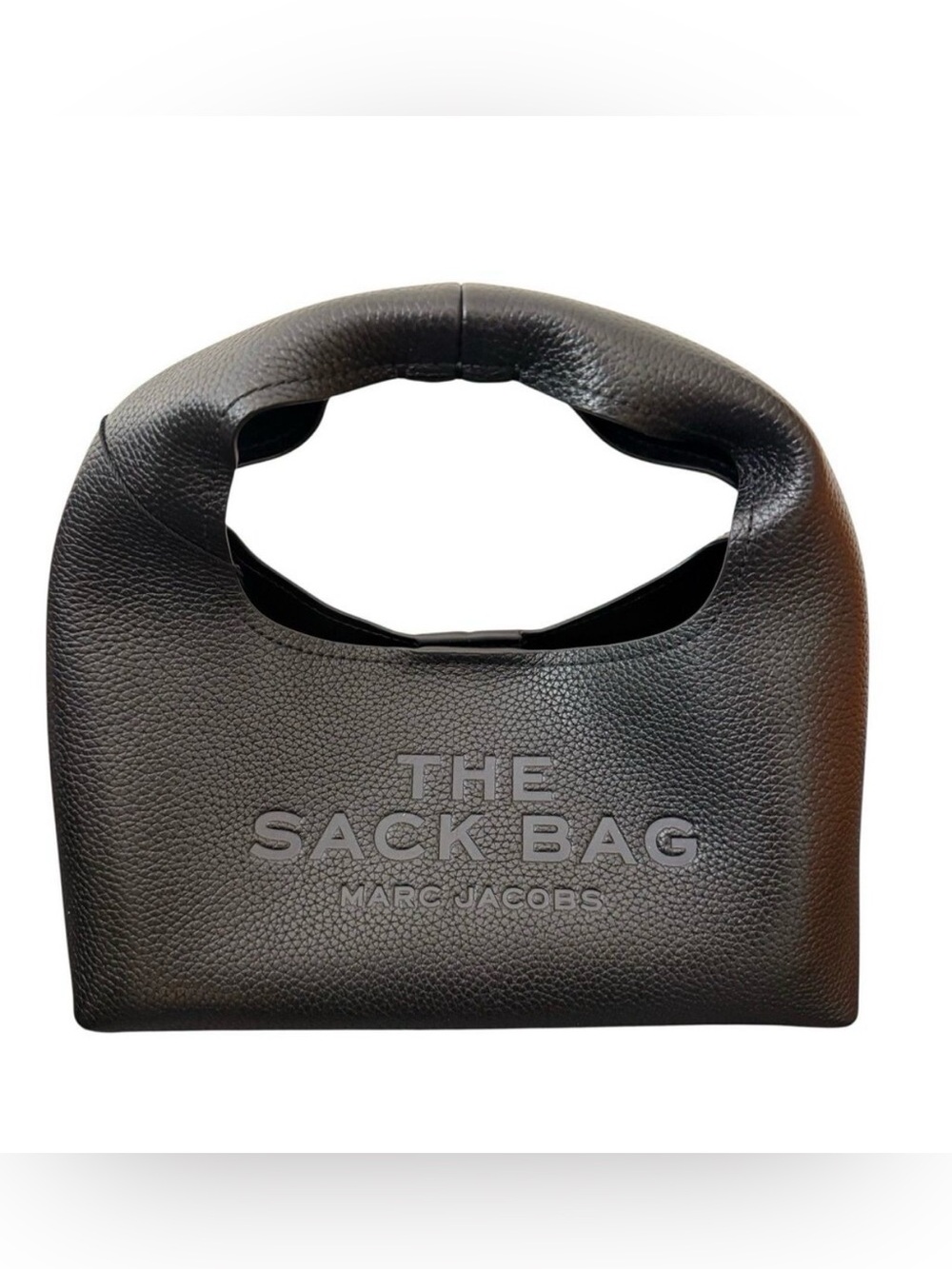 Marc Jacobs The Mini Sack Bag Black Leather Pouch And Dust Bag Included